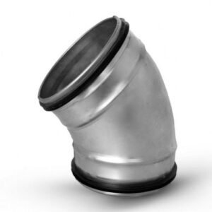 Cinkuotos skardos alkūnė 45° Cinkuotos skardos alkune 45°