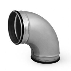 Cinkuotos skardos alkūnė 90°