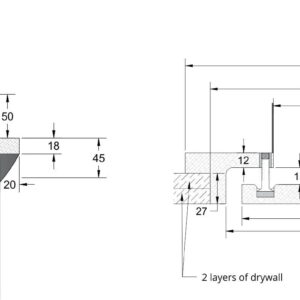 Gipsinis priglaistomas apvalus difuzorius CIRCLE Gipsinis priglaistomas apvalus difuzorius CIRCLE 6