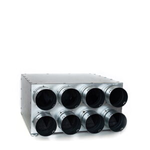 Kolektorinė oro paskirstymo dėžė, 8x75-160 Kolektorine oro paskirstymo deze 8x75 160