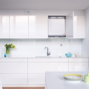 Plokštelinis ENTALPINIS rekuperatorius Zehnder ComfoAir 180 ERV su VALDYMO PULTU Plokstelinis ENTALPINIS rekuperatorius Zehnder ComfoAir 180 ERV su VALDYMO PULTU 2