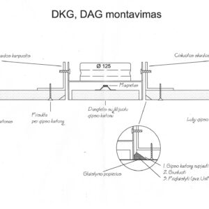 Priglaistomas vėdinimo difuzorius Priglaistomas vedinimo difuzorius 8