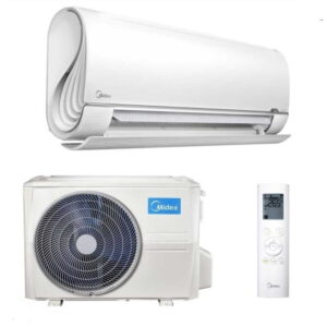 Midea Breezeless+ 2.6/2.9 kW midea split breezeless bevejis sieninis silumos siurblys oras oras 1 1