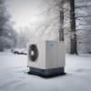 Šilumos siurblys oras-oras šaltąjam metų sezonui oras oras silumos siurblys sildymui ziema