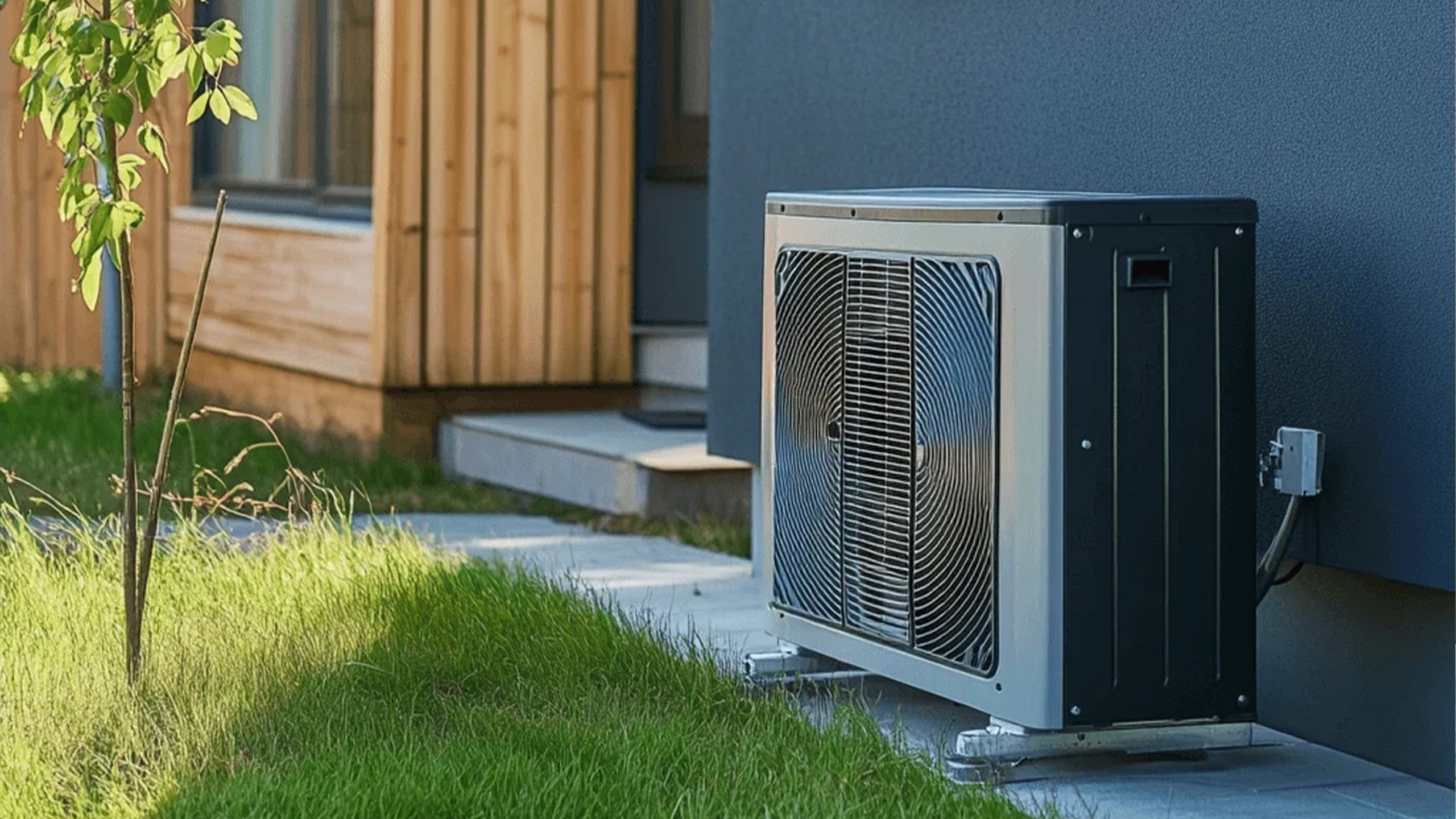 Pradžia Aeroterminis sildymas silumos siurblio nuotrauka prie namocrop