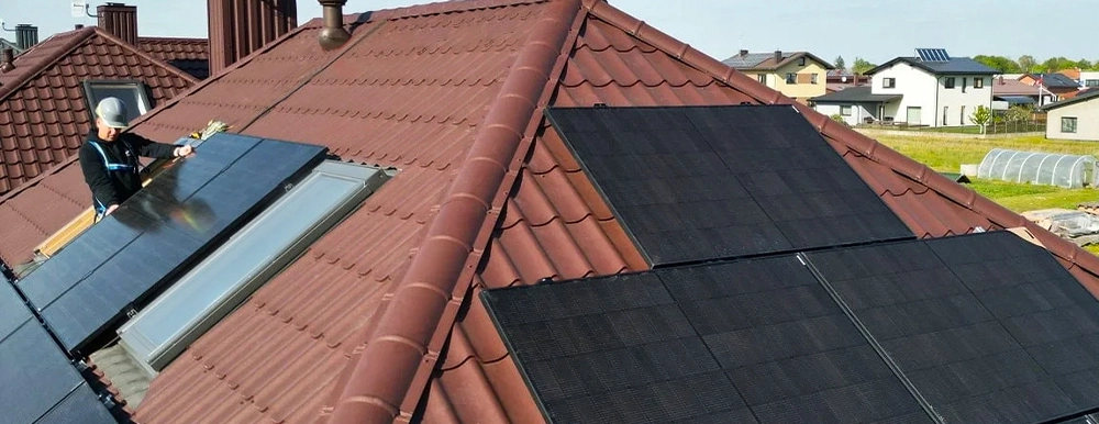 Pradžia Saules Elektrines Montavimas ant Stogo 6