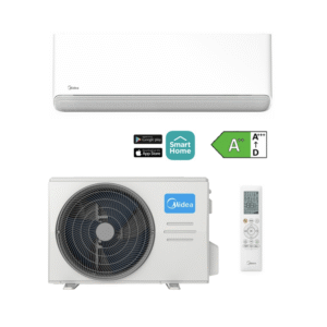 Midea Breezeless E sieninio oro kondicionieriaus 3.5/3.81 kW komplektas